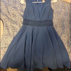 Sky blue dress